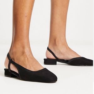 Round Toe Sling Back Ballet Flats